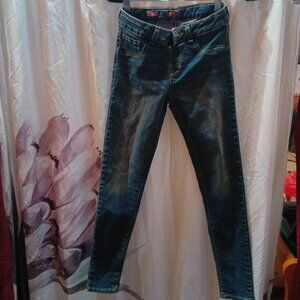 Arizona brand girls jeggings  button but no zip 14 slim